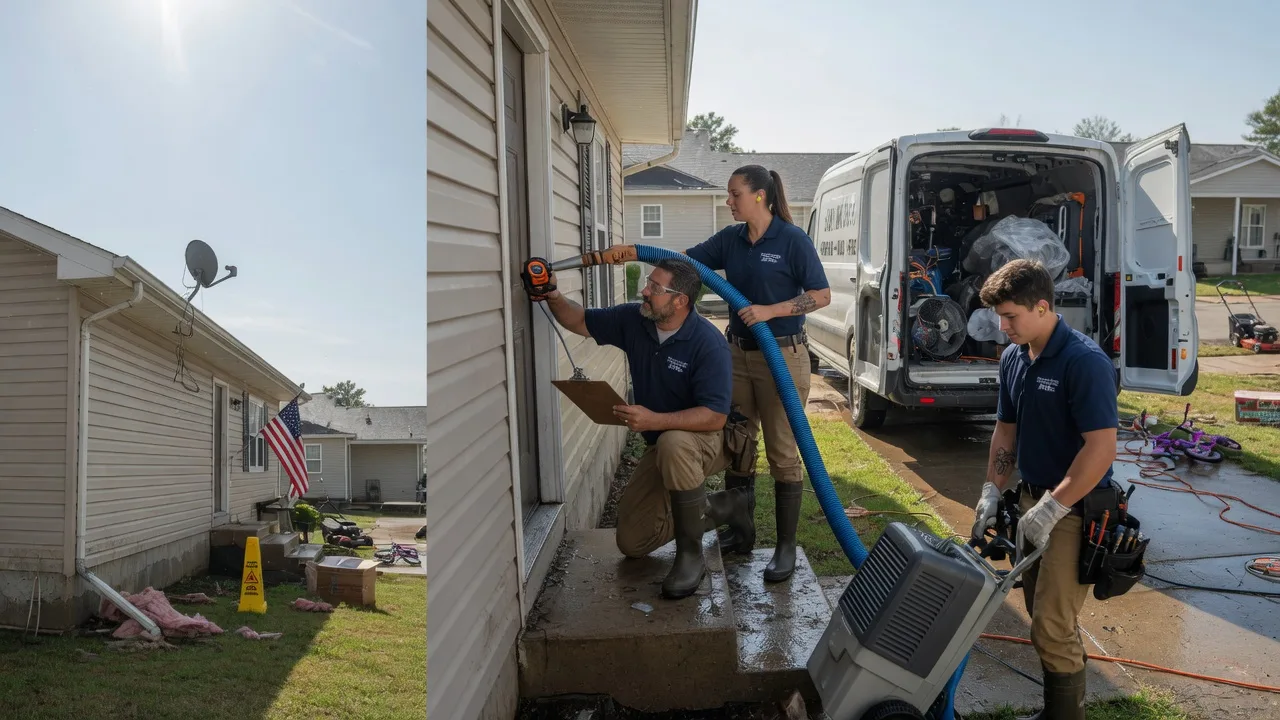 Ceiling Water Damage Restoration in Roseglen, ND near me